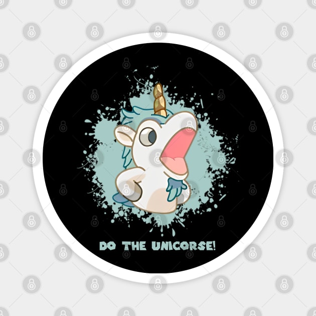 unicorse Magnet by FRONTAL BRAND